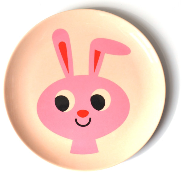 Teller Bunny rosa pink von OMM Design