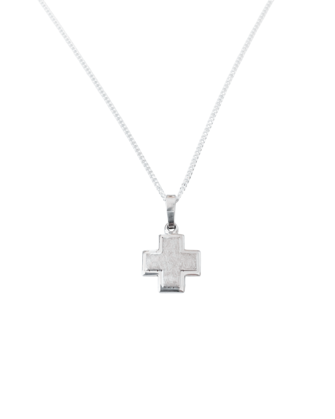 Kette Silber mit Kreuz 4