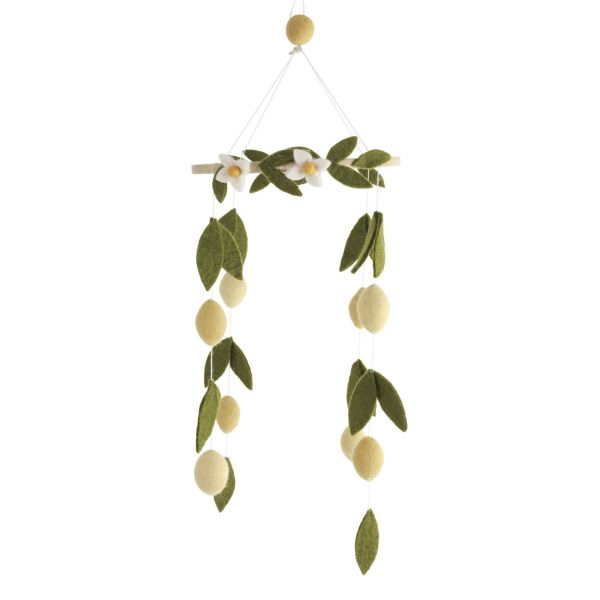 Mobile Zitronen von Gry & Sif