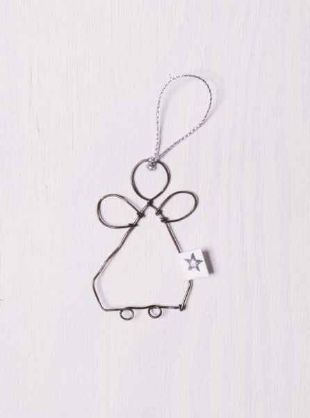 Mini Schutzengel "Stern silber" von Good old friends