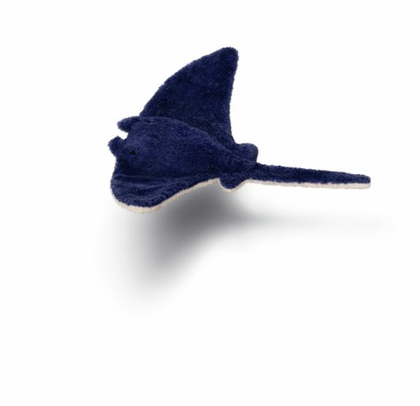 Kuscheltier Manta klein blau von Senger