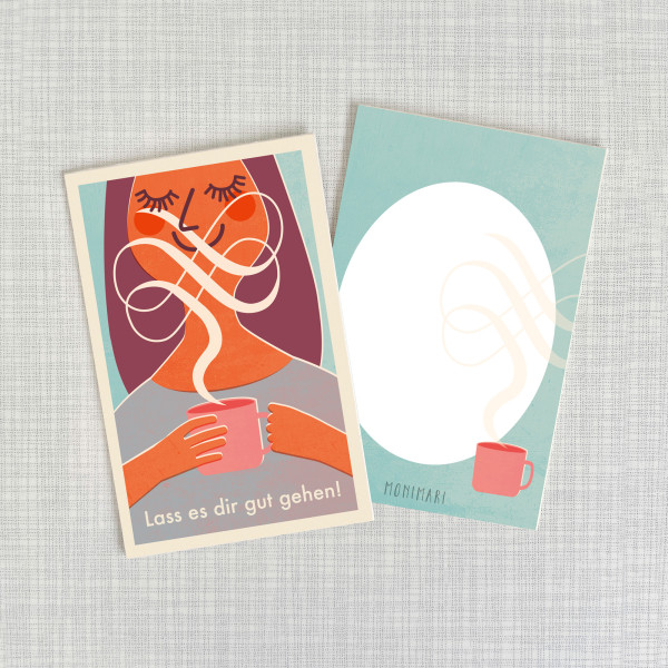 Minicard Lass es Dir gut gehen von Monimari