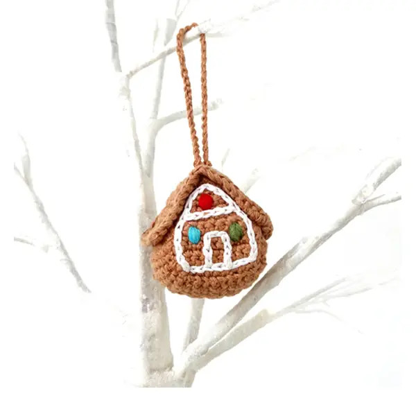 Weihnachtsdekoration Lebkuchenhaus Baumschmuck von Pebble