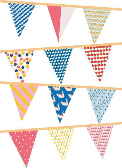 Girlande JUBILÄUM groß von Engel