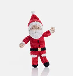 Rassel Weihnachtsklaus GROß von pebble