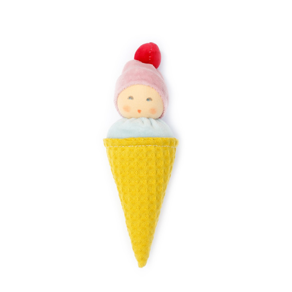 Eiswaffel Greifling Rassel BIO von Nanchen